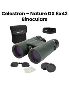 Celestron Nature DX 8x42 Binoculars for Outdoor Use - Black |71332