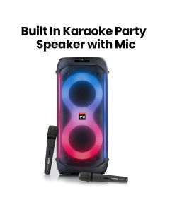 Platinum DK65 Duo Built-In Karaoke Party Jukebox Speaker 