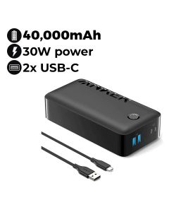 Anker 347 PowerCore 40000mAh 30W Power Bank - Black | A1377H11