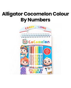 Alligator Cocomelon Colour by Numbers|AGT3314/CMCN