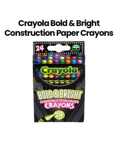 Crayola Construction Paper 24 Crayons|CRA52-3463