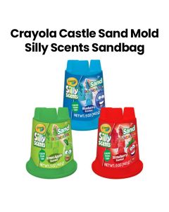 Crayola Castle Sand Mold Silly Scents Sandbag 5lb|CRAA1-2325