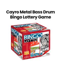 Cayro Metal Bass Drum Bingo Lottery Game|CYR300