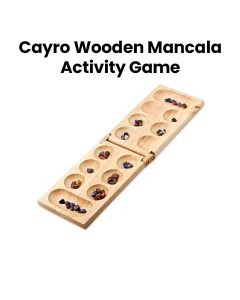 Cayro Wooden Mancala Activity Game|CYR620