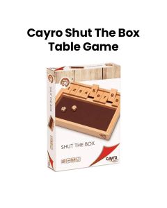 Cayro Wooden Shut the Box Puzzle Game|CYR621