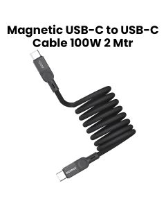 Momax Elite Mag Link 100W USB-C to USB-C Magnetic 2M Cable | DC36D