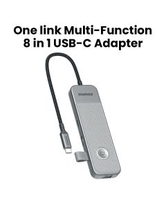 Momax Onelink 8-in-1 USB-C Hub | DH18L