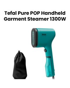 Tefal Pure Pop Handheld Garment Steamer 1,300W Teal Green | DT2024G0