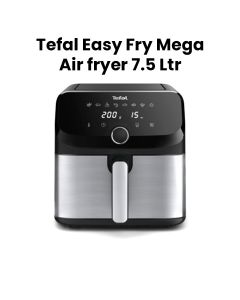 Tefal Easy Fry Mega, Air Fryer, Extra-Large Capacity 7.5L, 8 Preset Programs | EY855D40