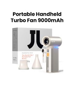 Jisulife Portable Handheld Turbo Fan - Brown | FA55