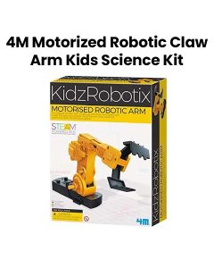 4M Motorized Robotic Claw Arm Kids Science Kit|FRM48603413