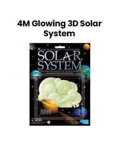 4M Glowing 3D Solar System|FRM48605423