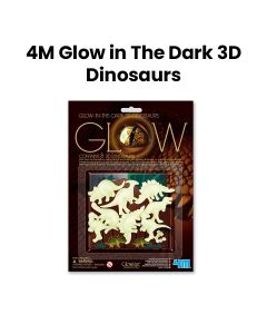 4M Glow in the Dark 3D Dinosaur|FRM48605426
