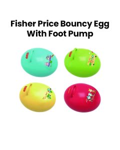 FisherPrice Bouncy Egg with Foot Pump - Multi-Color|FSPF0706