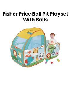FisherPrice Ball Pit Playset with Balls - Multi-Color|FSPLR2126