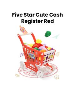 Five Star Cute Cash Register Red|FSR35562P