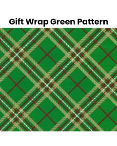 Gift Wrap Jumbosouq - Green Pattern