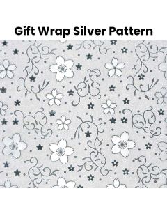 Gift Wrap Jumbosouq - Silver Pattern