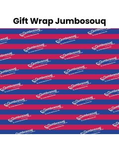 Gift Wrap Jumbosouq - Red Pattern