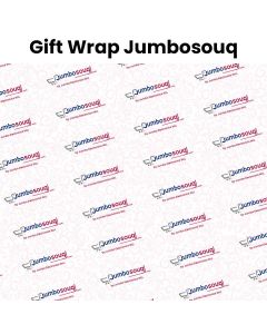 Gift Wrap Jumbosouq - White Pattern