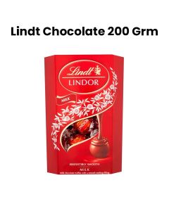 Lindt Lindor Milk Chocolate Truffles Box 200g