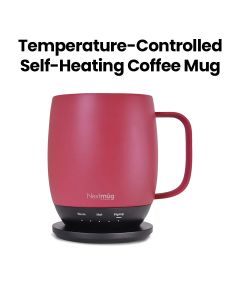 NextMug Temperature-Controlled Self-Heating Coffee Mug - Dusty Rose | MMA-1122