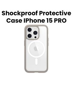 MagEasy Magsafe Shockproof Protective Case for iPhone 15 Pro 6.1" Gray | MPH56P165GR23