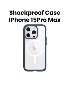 MagEasy Magsafe Shockproof Protective Case for iPhone 15 Pro Max 6.7" Blue | MPH57P165BL23