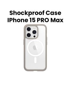 MagEasy Magsafe Shockproof Protective Case for iPhone 15 Pro Max 6.7" Gray | MPH57P165GR23