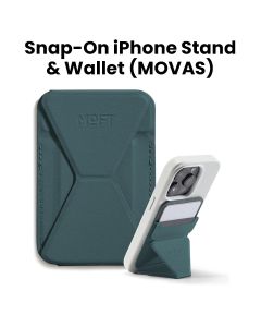 MOFT Snap-On iPhone Stand and Wallet Jungle | MS007MP-1-MO-JGGN