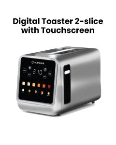 Nutricook 2-Slice Stainless Steel LED Digital Toaster 850W | NC-TS201