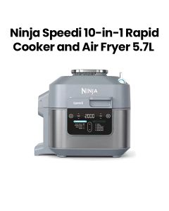 NINJA Speedi 10-in-1 Rapid Cooker and Air Fryer, Multi-Functional Kitchen Appliance - Grey | ON400