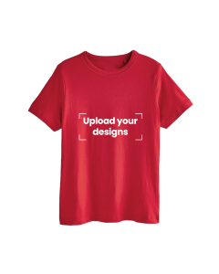 Light Red T-Shirt Printed with Your Personalized Design