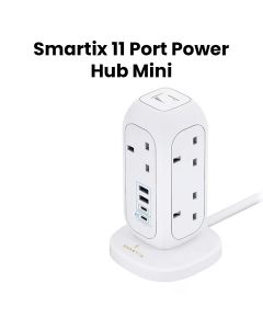 Smartix 11-Port Power Hub Mini Black | SM1BCPTM