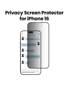 SwitchEasy Privacy Tempered Glass Screen Protector for iPhone 16 6.1" | SPH661053TR24