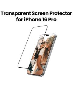 SwitchEasy Tempered Glass Screen Protector for iPhone 16 Pro | SPH66P052TR24