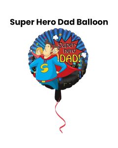 Gift Balloons-Super Hero Dad