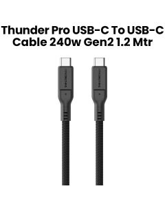 Amazingthing Thunder PRO C to C Cable 1.2M 240W Black | THC1.2MBK