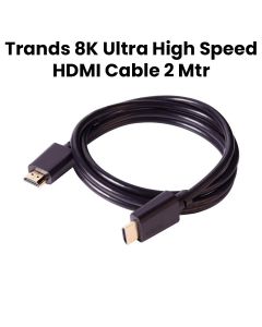 Trands 8K Ultra High-Speed HDMI Cable 2M Black | TR-CA256