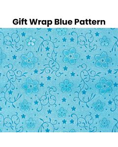 Gift Wrap Jumbosouq - Blue Pattern