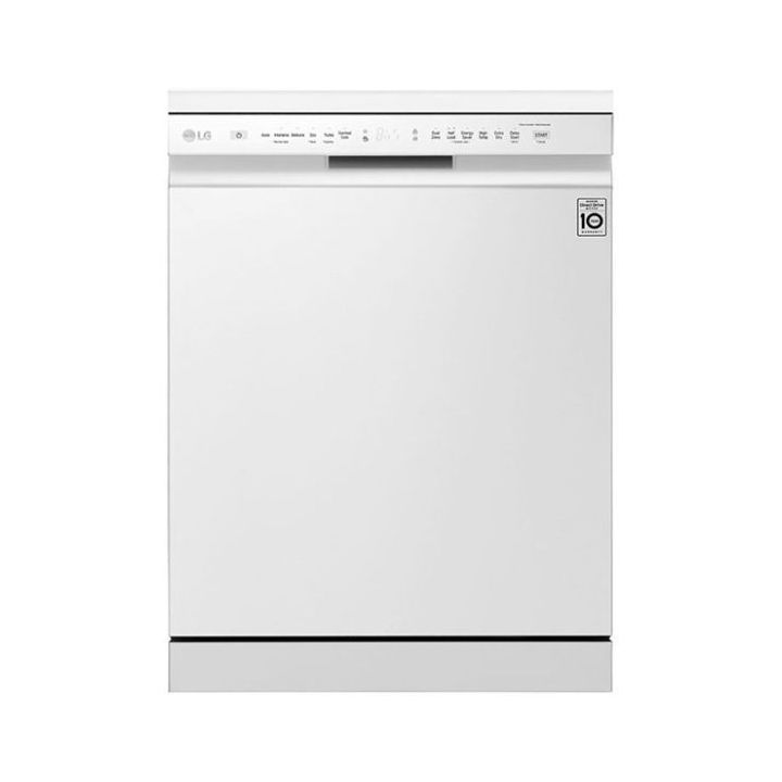 LG QuadWash 14 Place Settings, EasyRack Plus, Inverter Direct Drive, ThinQ Dishwasher | DFB512FW