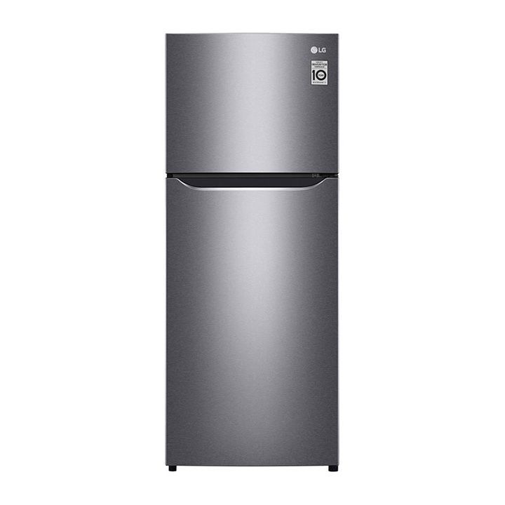 LG 310 Ltrs Top Mount Freezer, Smart Inverter Compressor, Multi Air Flow, Smart Diagnosis | GR-C342SLBB