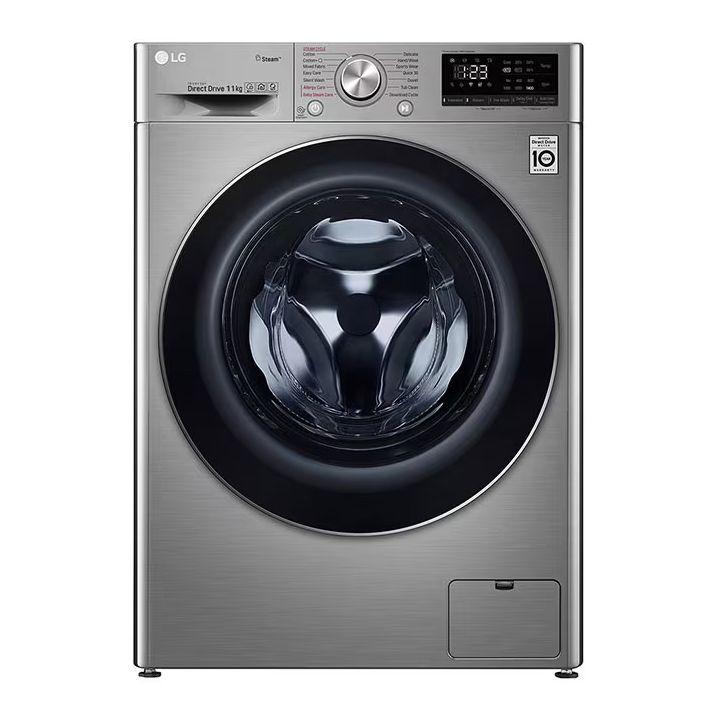 LG 2023 VIVACE 11kg Front Loading Washing Machine Direct Drive - Made in India | F4V5EYLYP