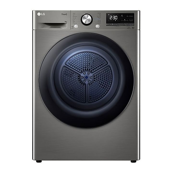 LG 2023 9kg Dual Inverter Heat Pump Clothes Dryer Made in Korea | RH90V5PVTN