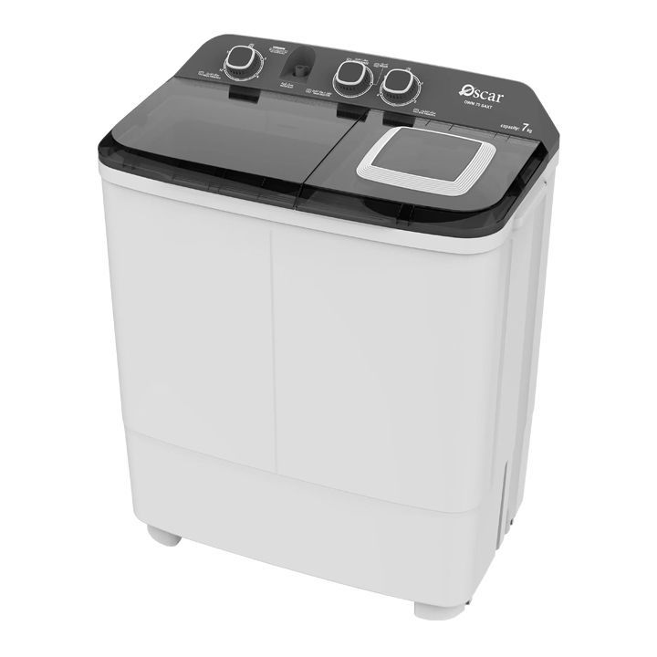 Oscar 7Kg Twin Tub Semi Automatic Washing Machine | OWM 70 SAXT