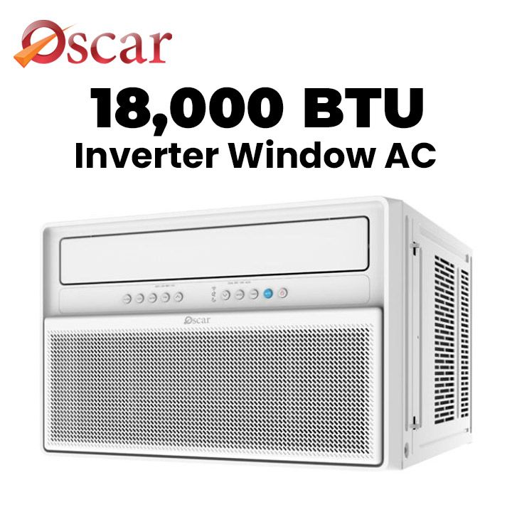 Oscar Inverter Window Air Conditioner 18,000 BTU (OWC18INV)