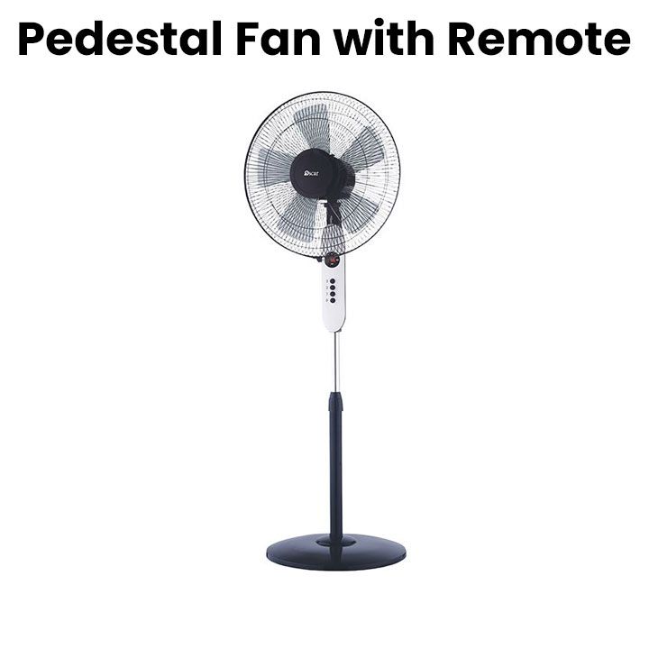 Oscar Pedestal Fan with Remote | OSF-1640R