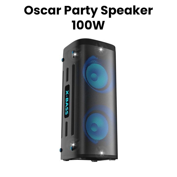 Oscar Party Speaker 100W with RGB Light and Wireless Mic | OPS 288