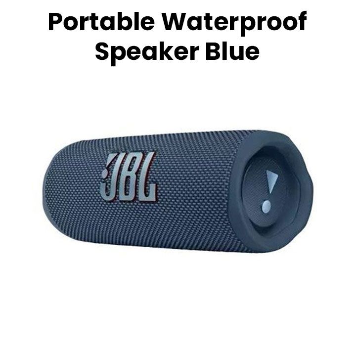 JBL Flip 6 Portable Waterproof Speaker - Blue