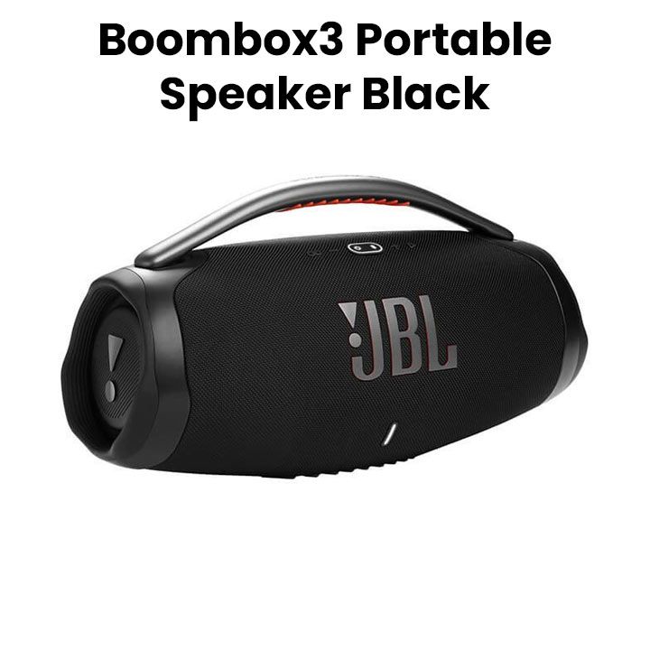 JBL Boombox3 Portable Speaker - Black